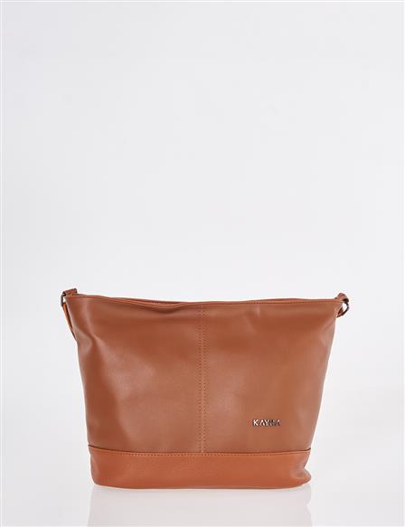 Büyük Boy Hobo Çanta Koyu Vizon