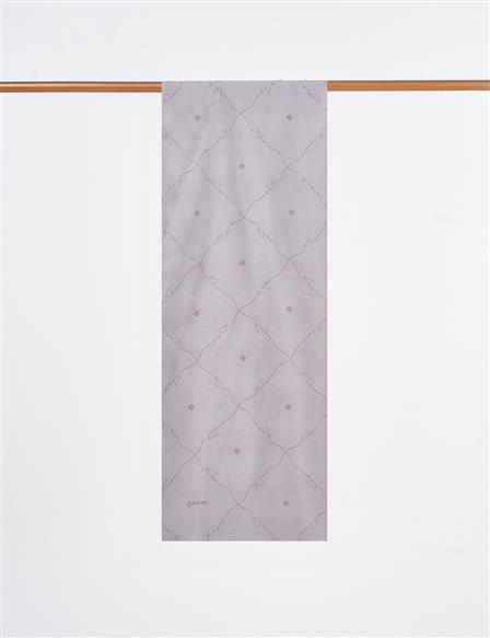 Signature Figurine Monogram Shawl Anthracite