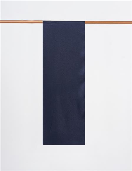 Glitter Satin Scarf Navy