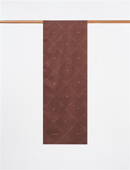 Signature Figurine Monogram Shawl Dark Brown