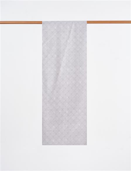 Monogram Patterned Shawl Mink