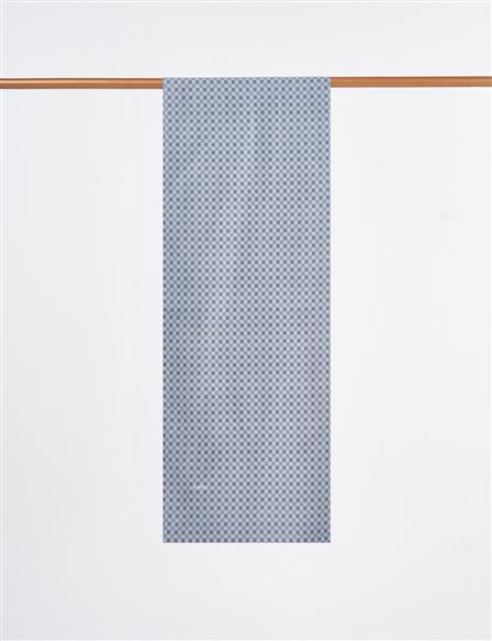 Checkered Pattern Shawl Mold Green