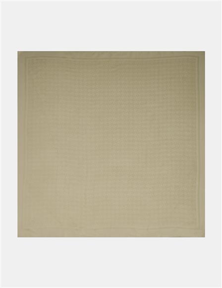 Monogram Patterned Scarf Mint