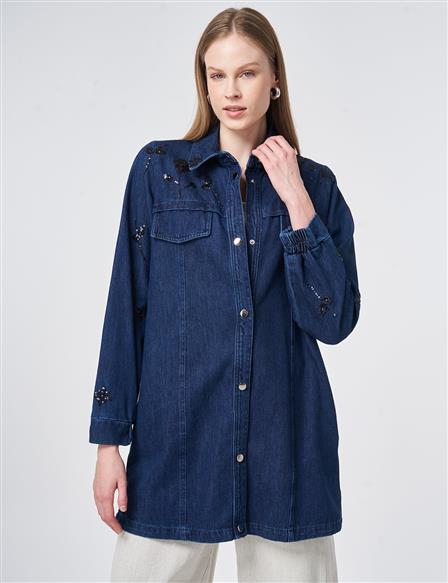 Flap Pocket Denim Jacket – Indigo