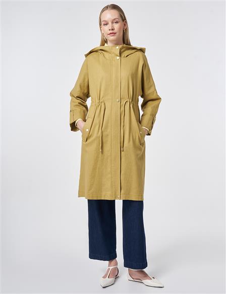 Bel Büzgülü Kap Yağ Yeşili 