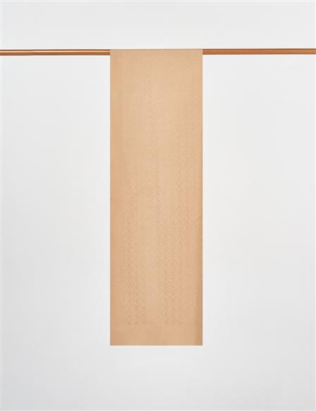 Patterned Lyocell Shawl Beige