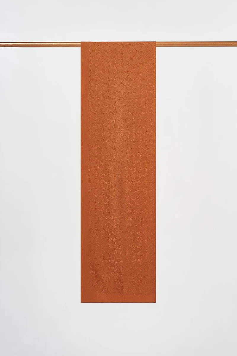 Logo-Detail Lyocell Shawl Cinnamon