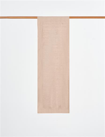 Textured Cotton Shawl Beige