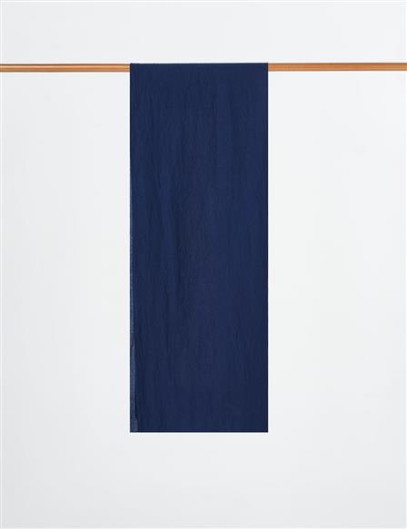 Textured Soft Shawl Navy
