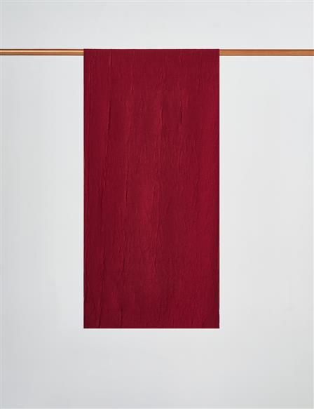 Crinkle Shawl Burgundy