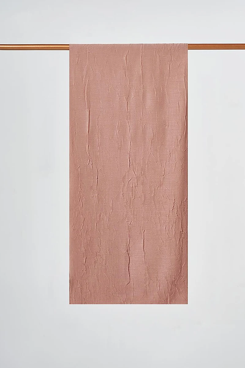 Crinkle Shawl Milk Coffee