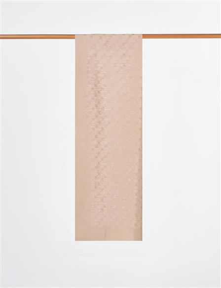 Logo Detailed Cotton Shawl Beige