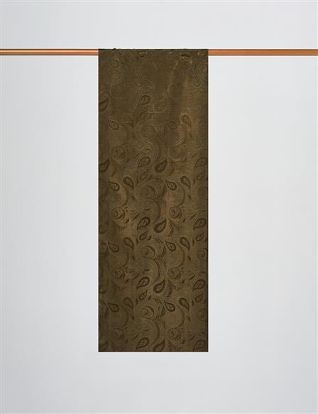 Leaf Pattern Lyocell Shawl Mint