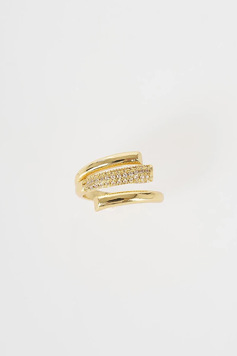 Spiral Ring Gold