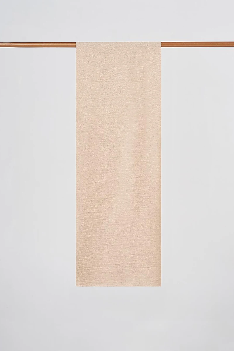 Textured Viscose Shawl Beige