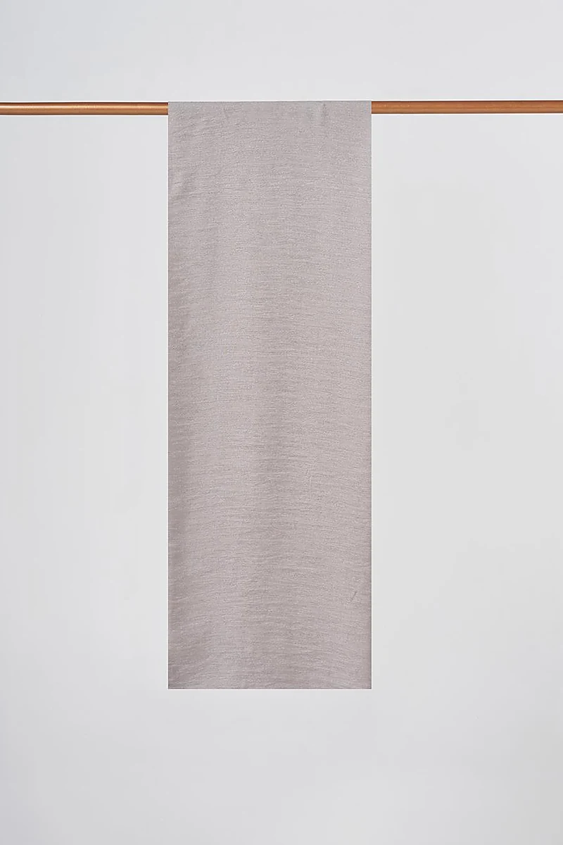Glossy Viscose Shawl Silver