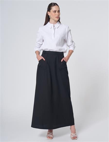 Torba Cepli Non Denim Etek Siyah