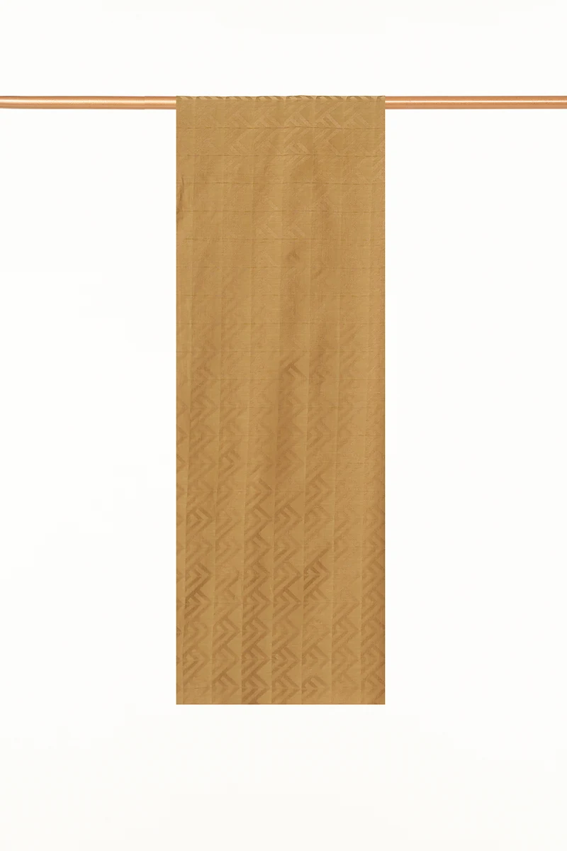 Monogram Desen Pamuklu Şal Oliv
