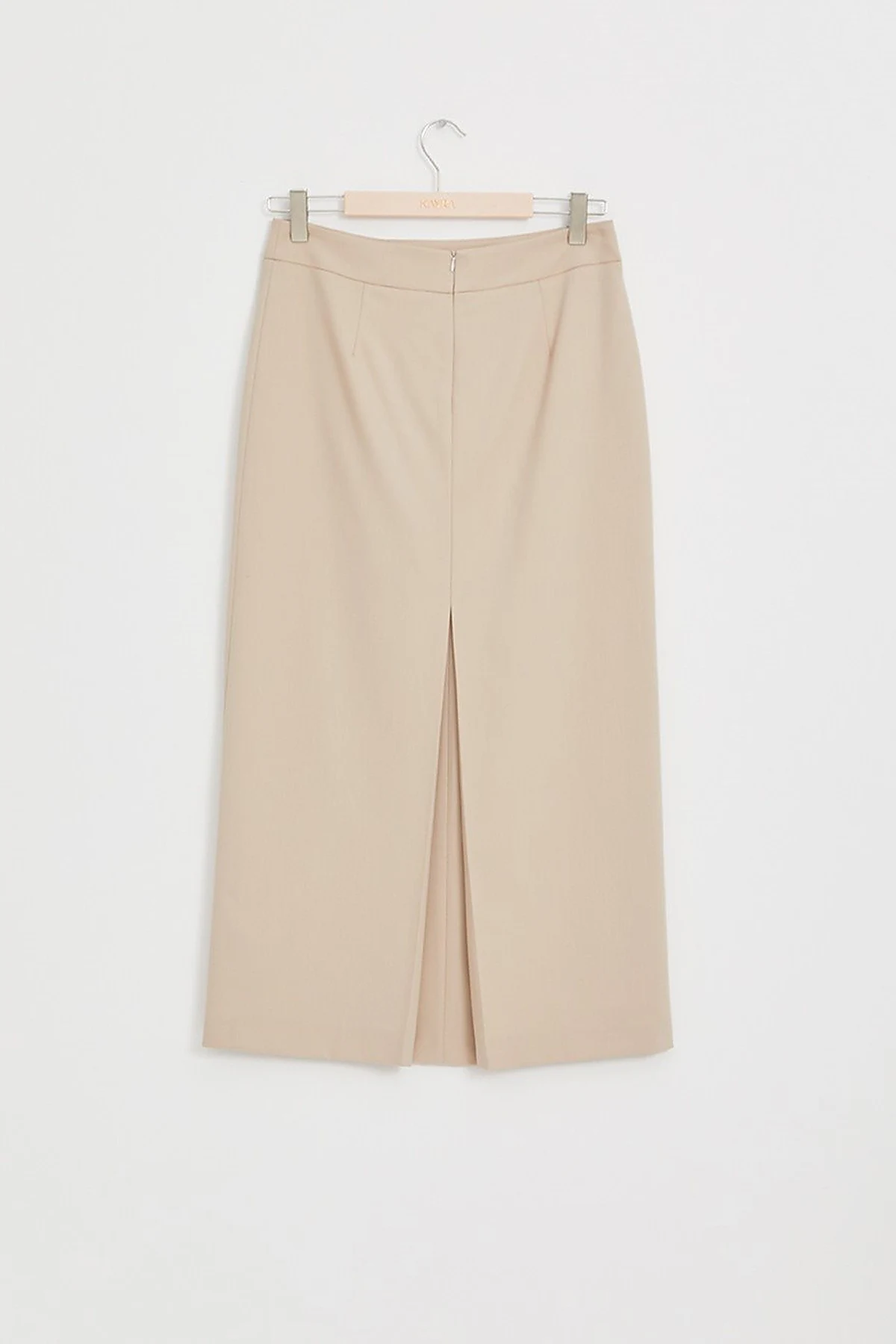 Basic Pencil Skirt Cream