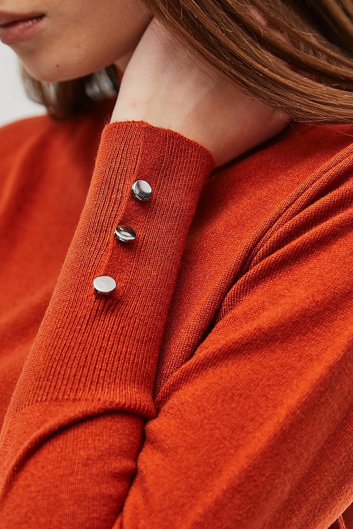 Basic Knit Sweater in Tile