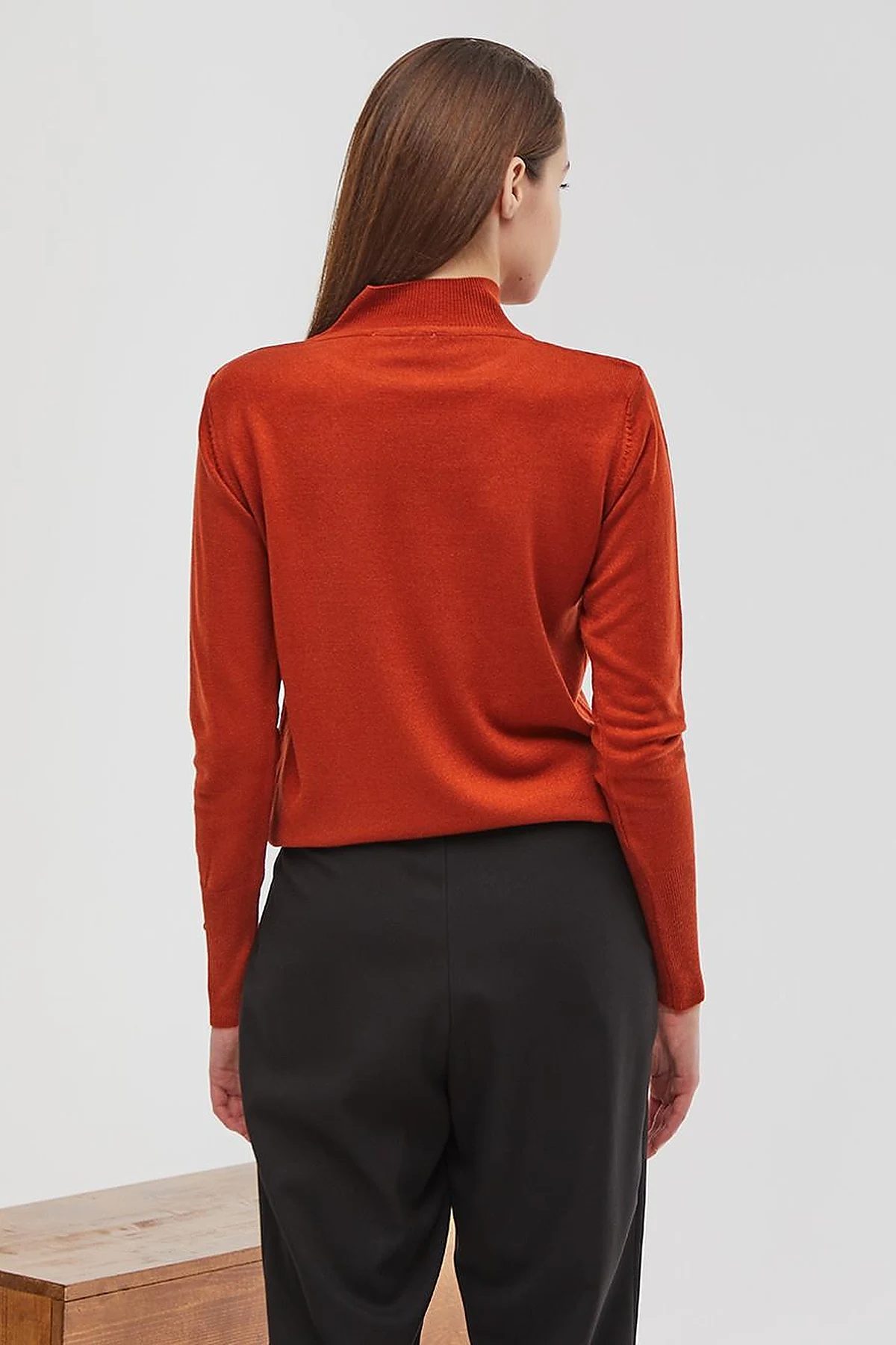 Basic Knit Sweater in Tile