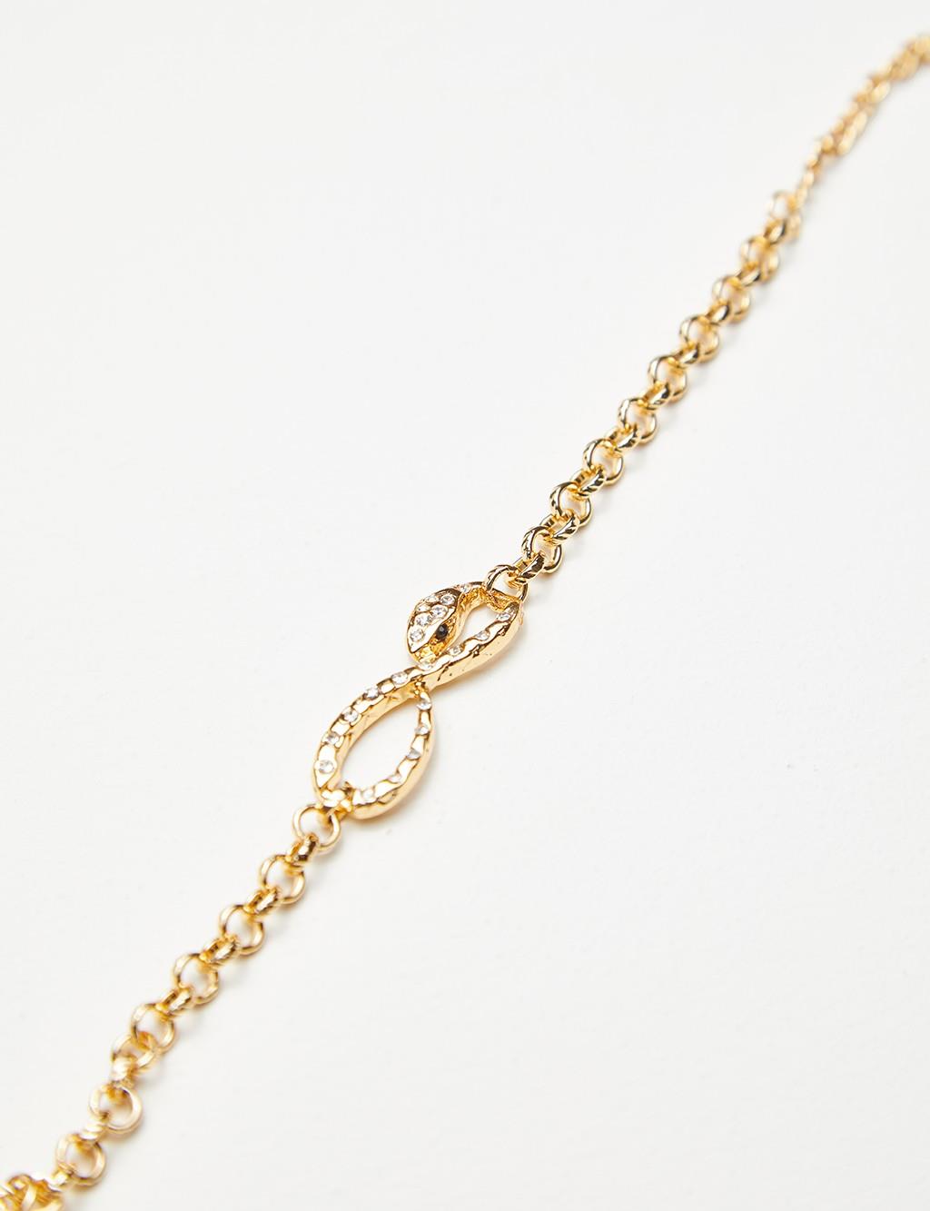 Infinity Symbol Bracelet Gold
