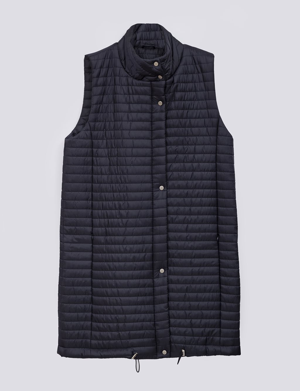 Quilted Inflatable Vest Navy