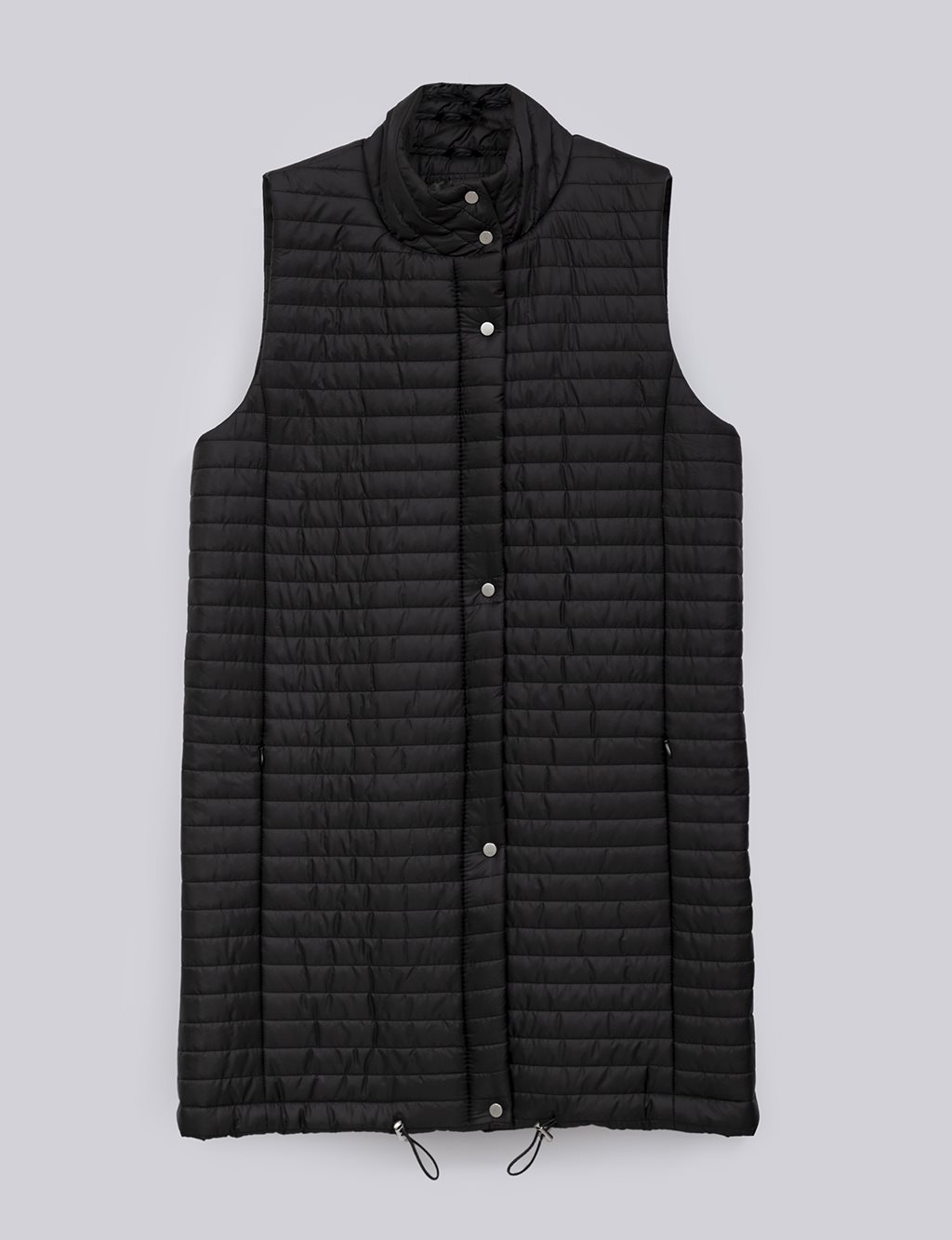 Quilted Inflatable Vest Black