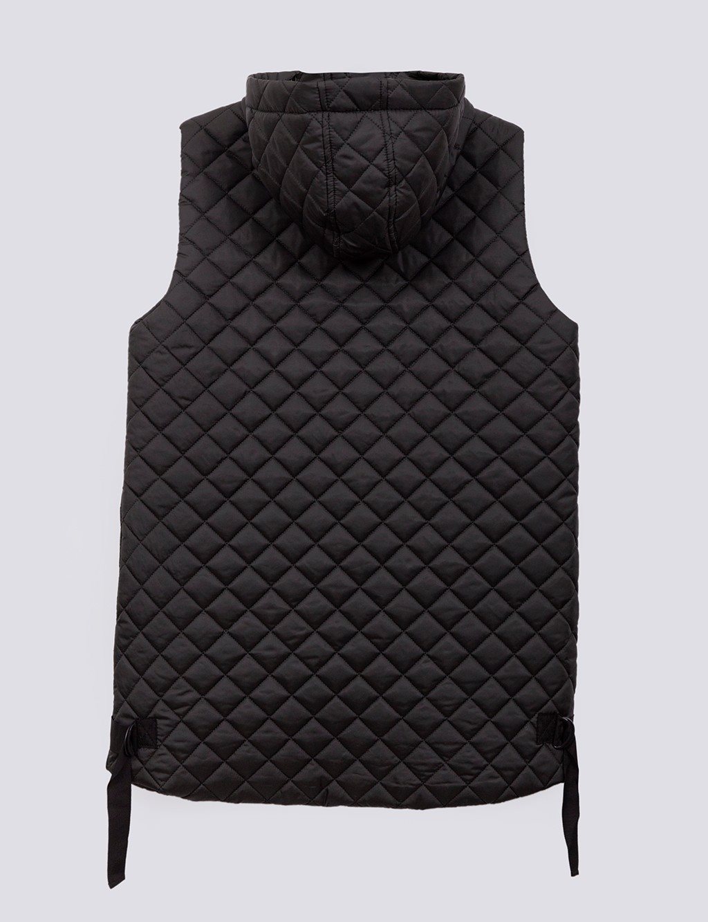 Quilted Inflatable Vest Black