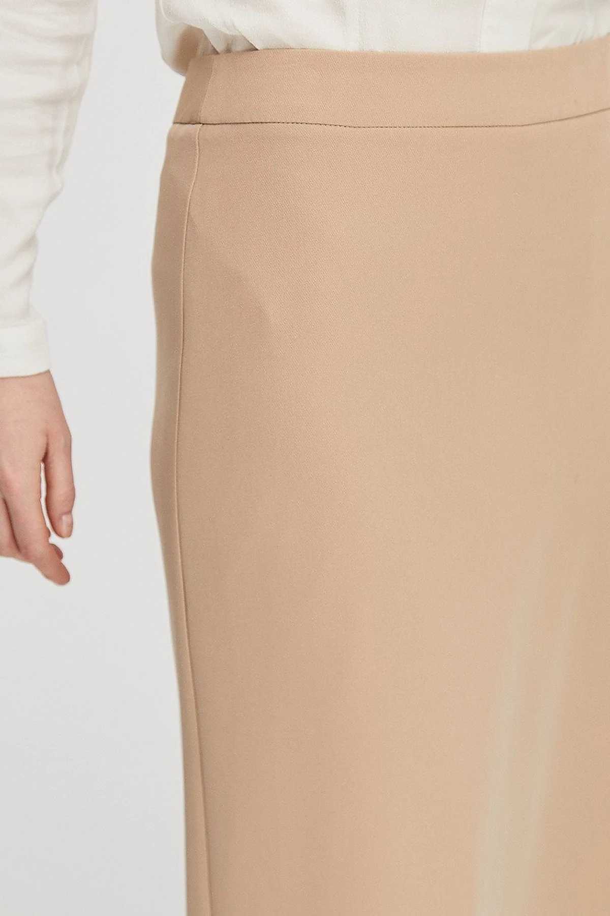 Basic Pencil Skirt Mink