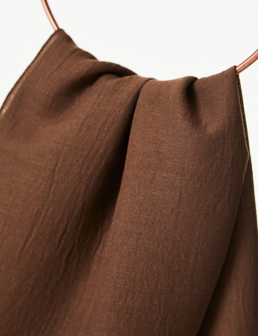 Pure and Soft Shawl Brown