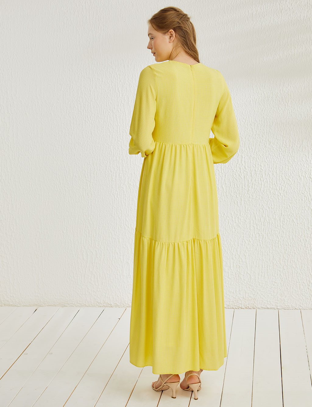 KYR Gingham Dress Yellow