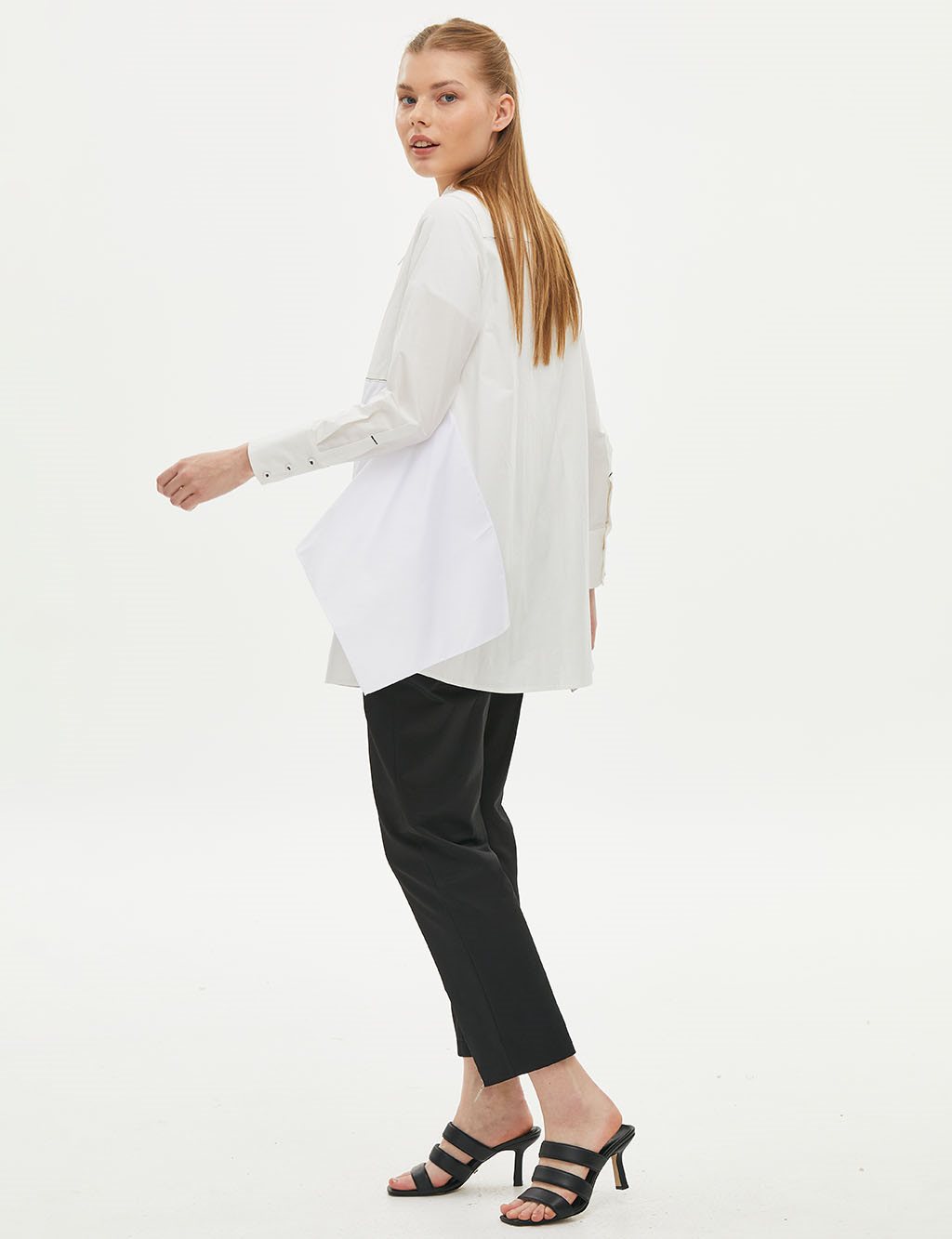 Flywheel Layered Tunic White