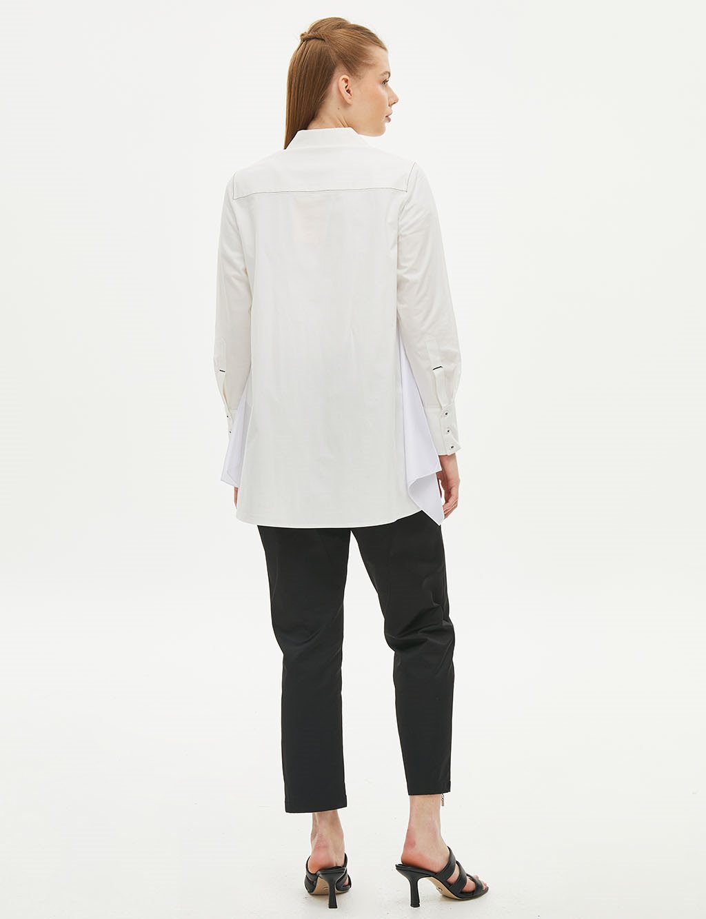 Flywheel Layered Tunic White