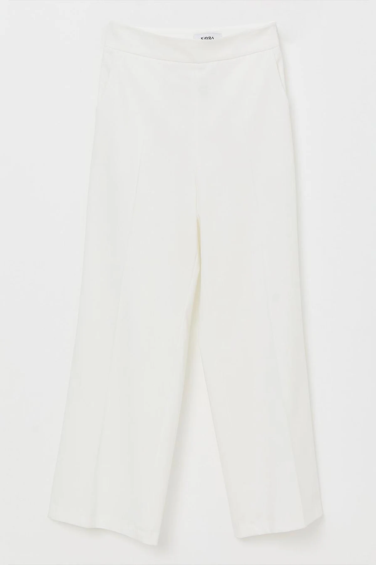 Basic Cepli Pantolon Ekru