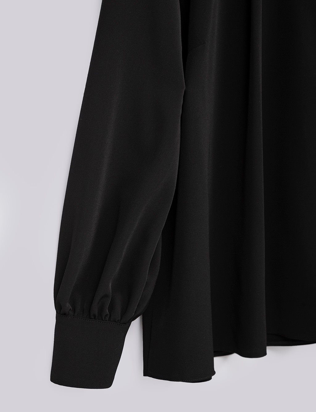 Raglan Sleeve Blouse Black