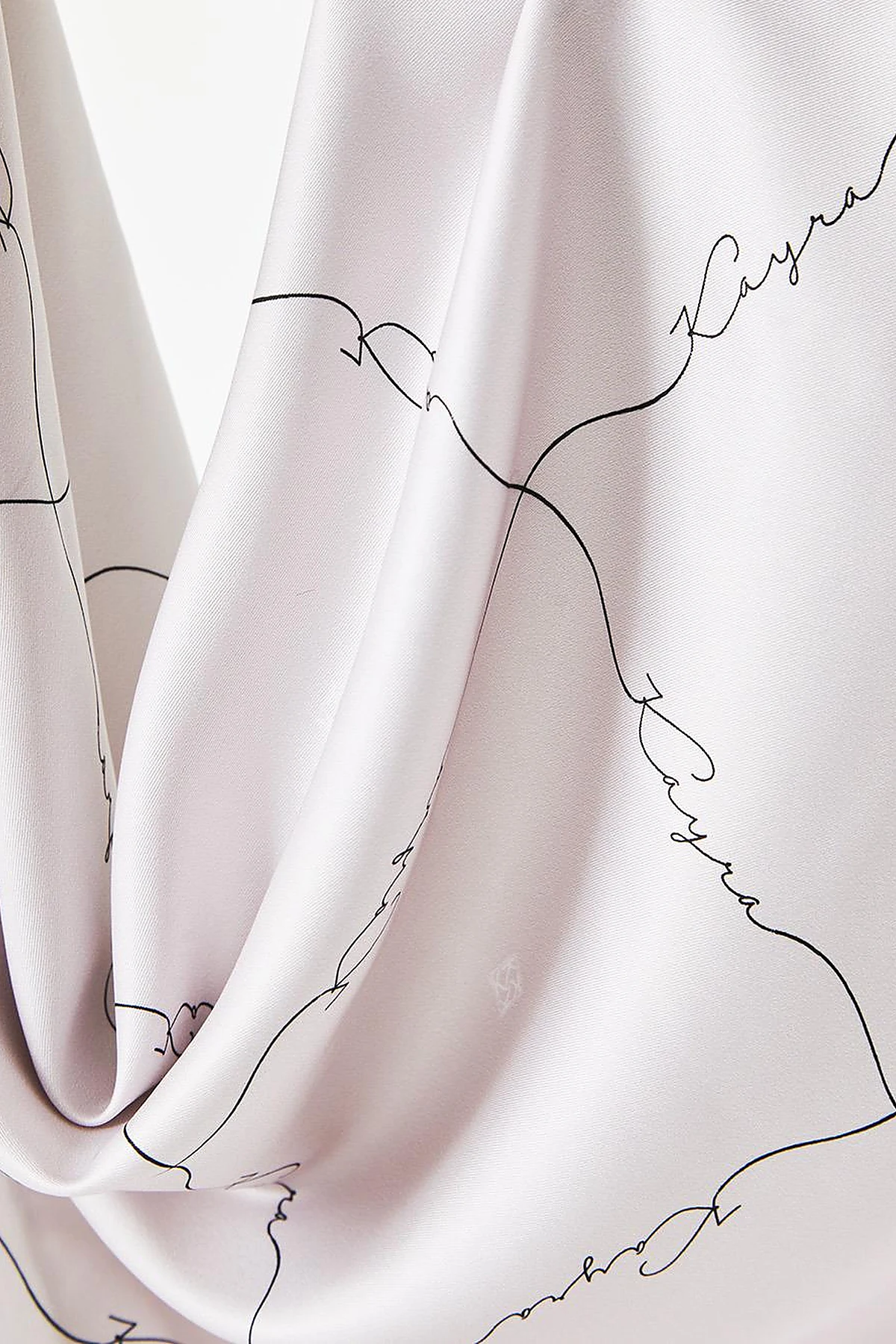 Signature Figured Monogram PES Scarf Light Beige