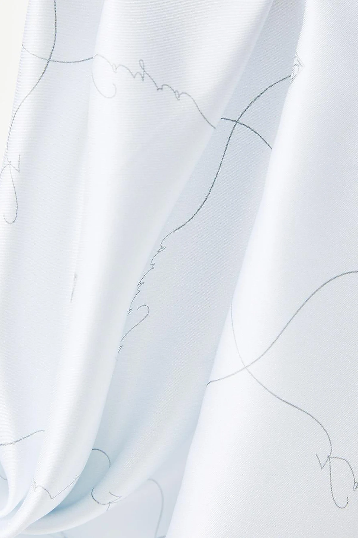 Signature Figured Monogram PES Scarf Cream