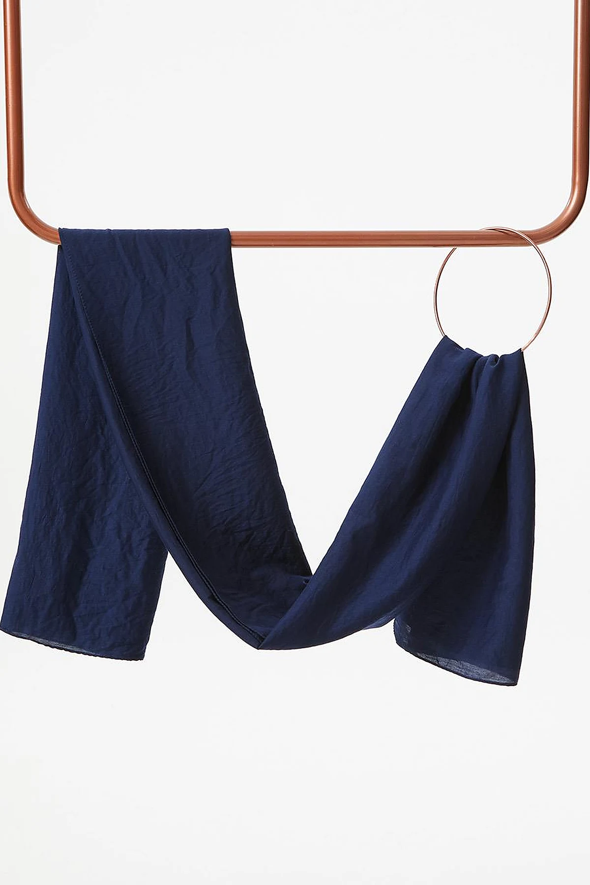 Soft Crash Shawl Navy