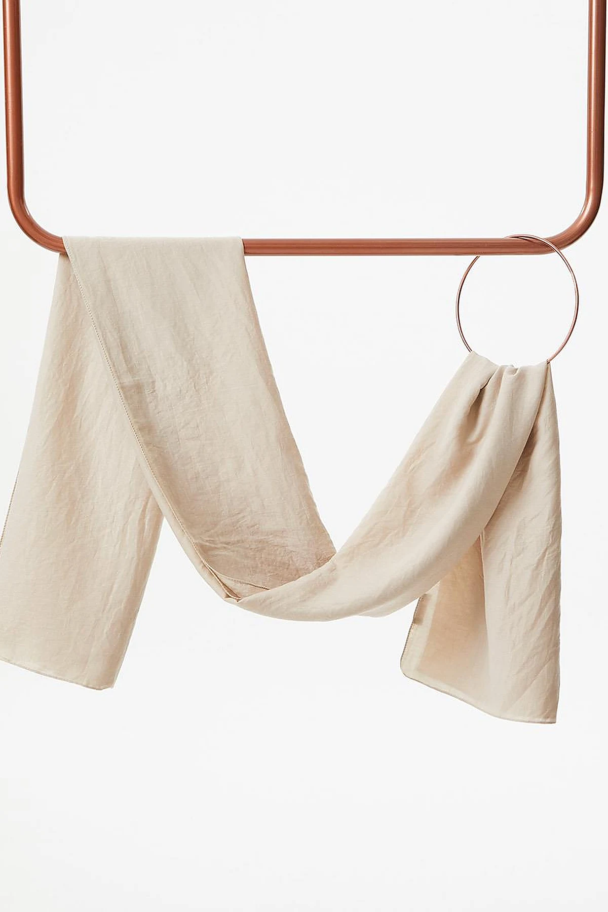 Soft Crash Shawl Light Beige