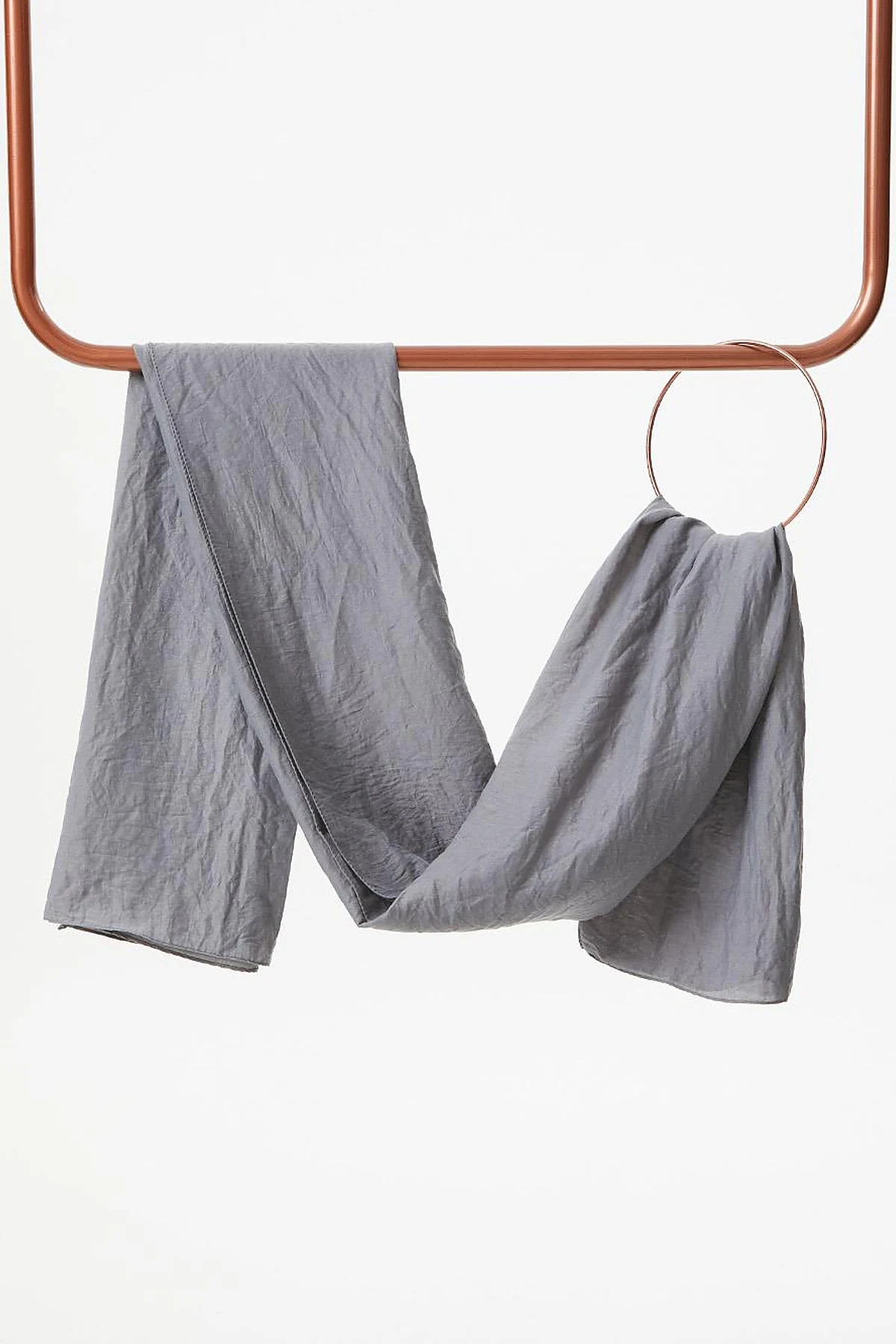 Soft Crash Shawl Anthracite