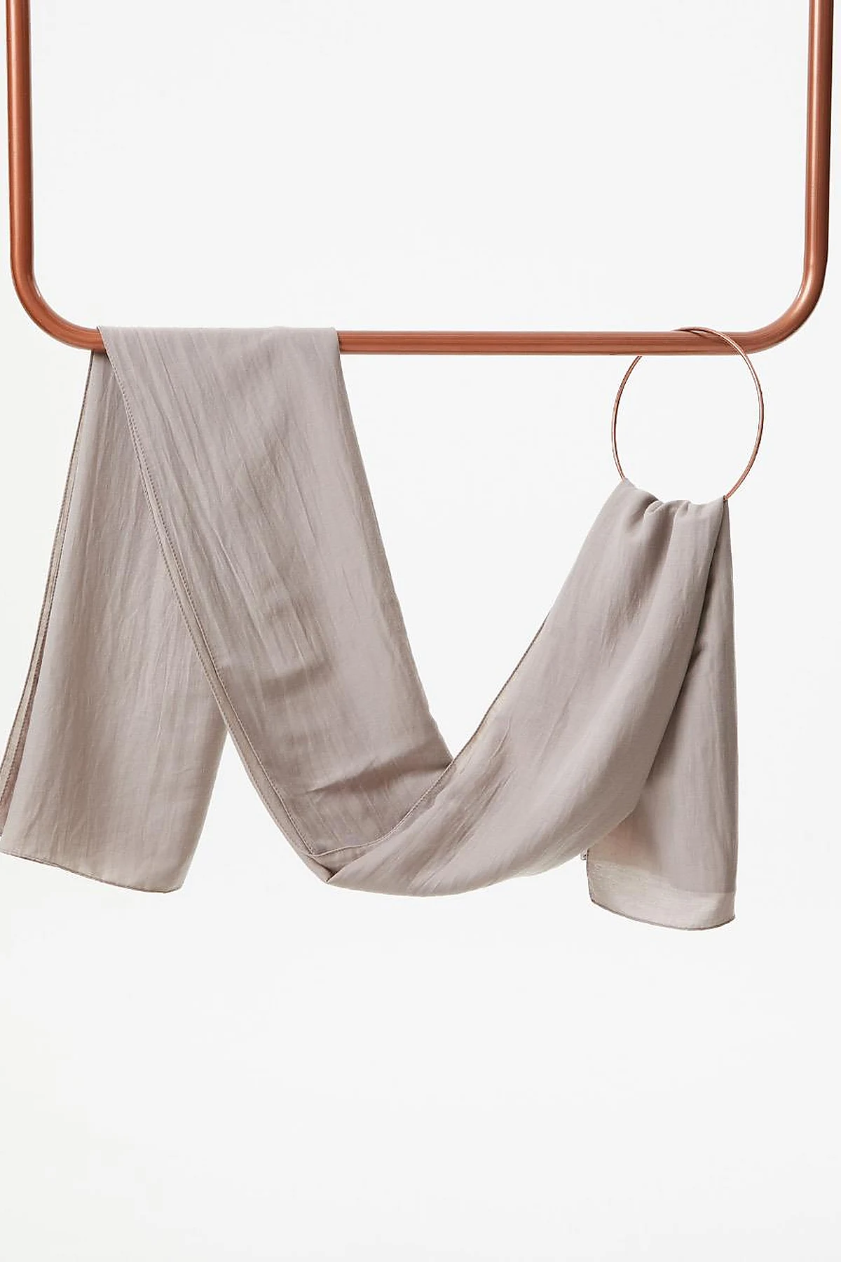 Soft Crash Shawl Stone