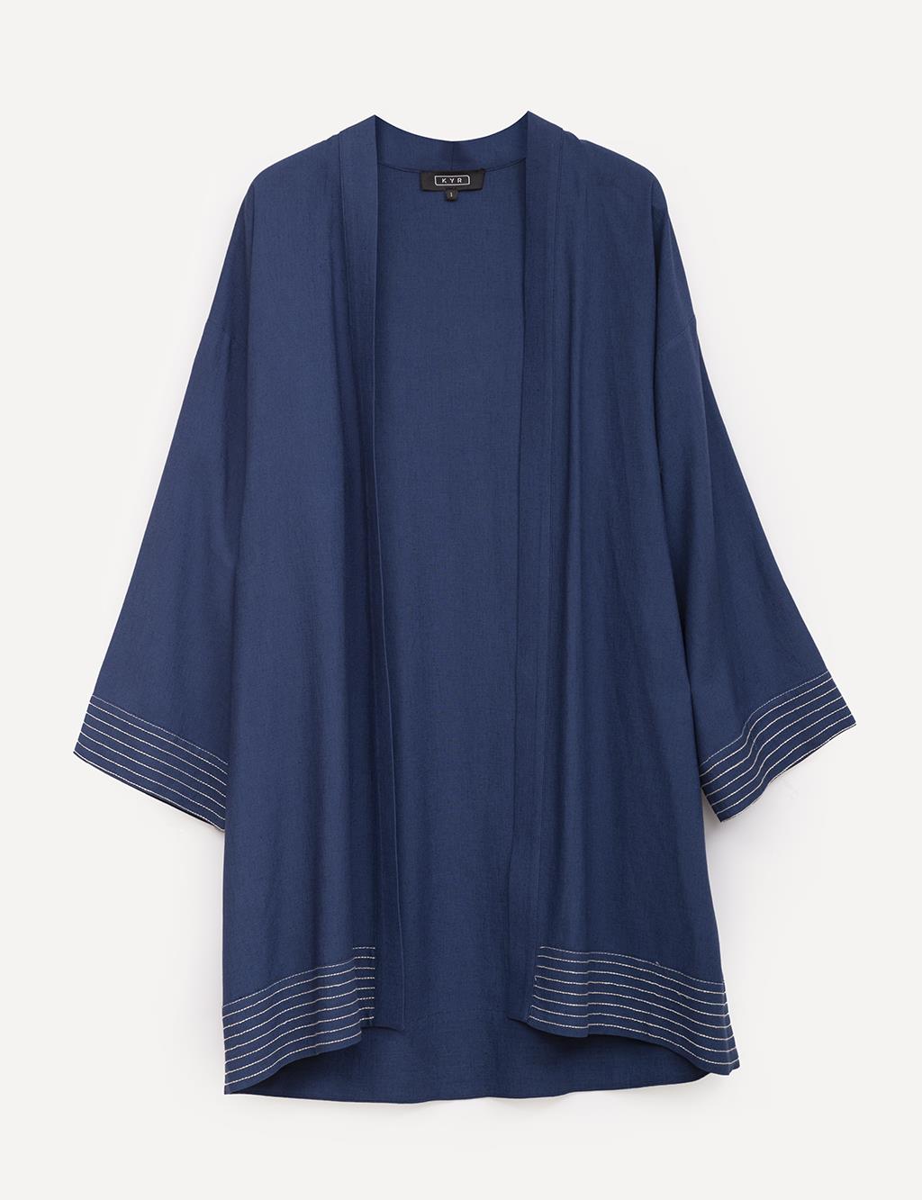 KYR Embroidered Low Sleeve Wear-Go Navy