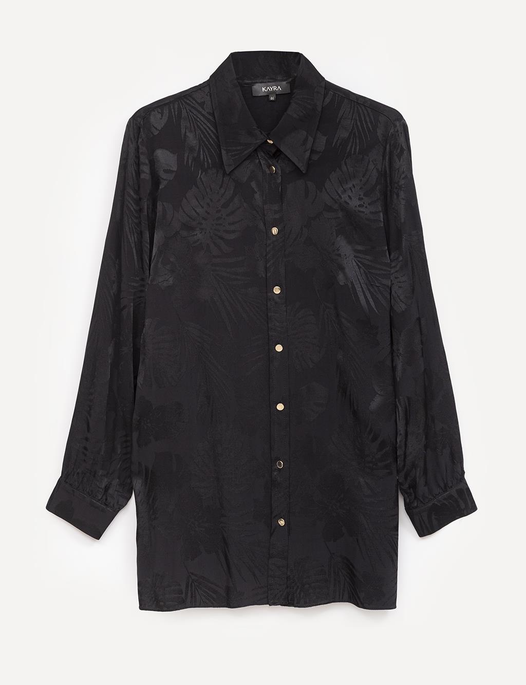 Jacquard Shirt Black