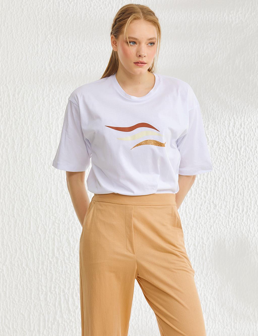 Casual Fit Jogger Pants Beige