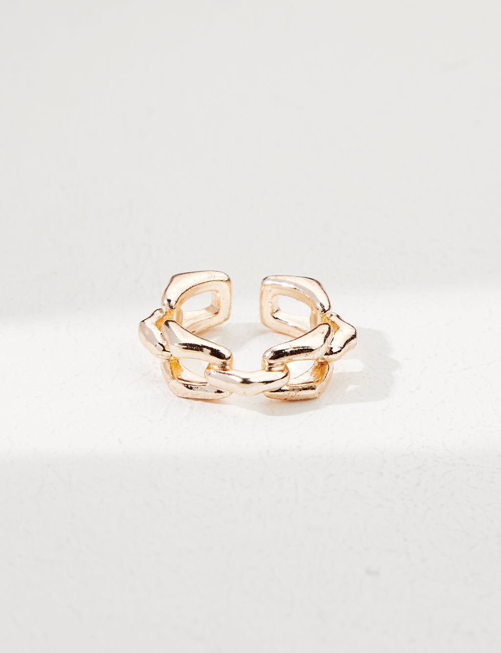 Adjustable Chain Ring Gold