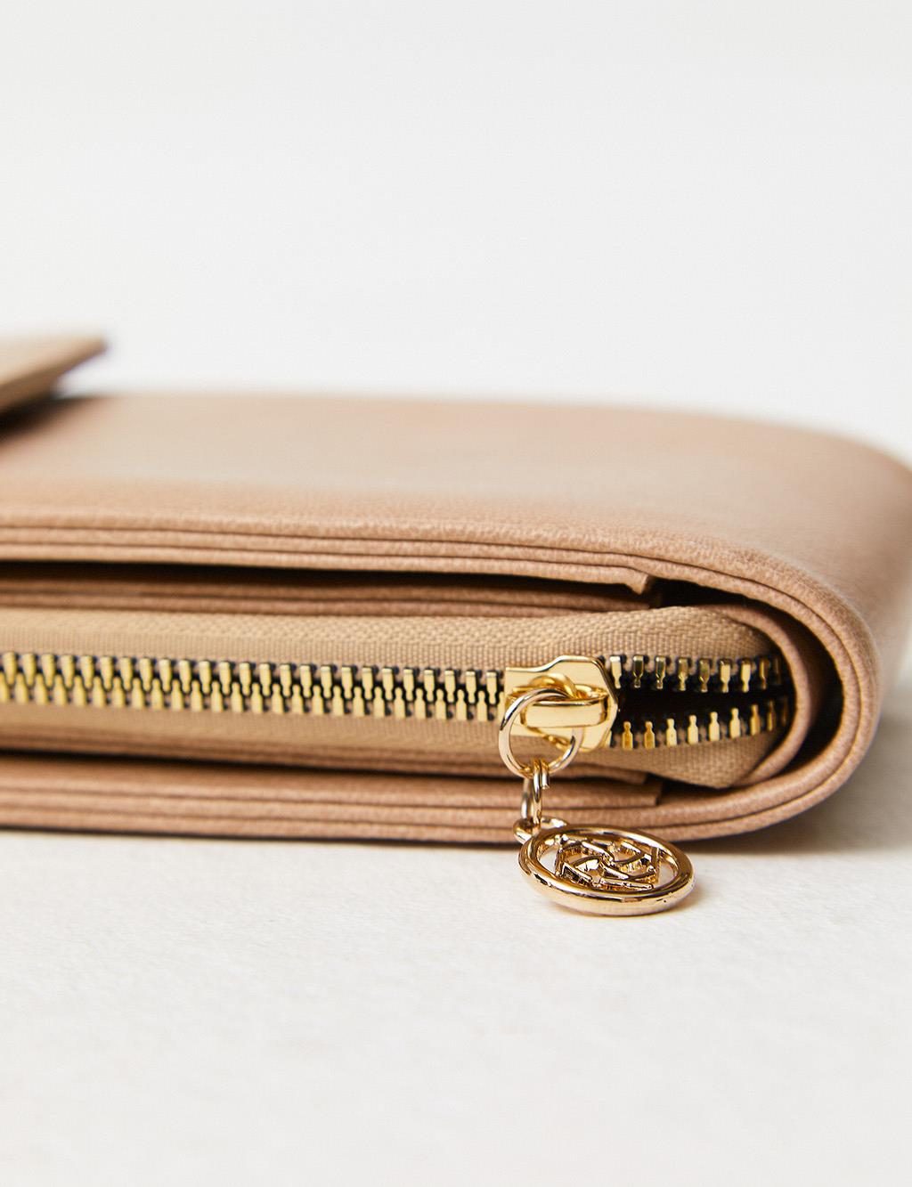 Multifunctional Bag Wallet Beige