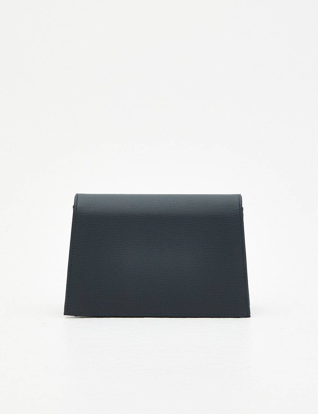 Rectangle Bag with Lid Navy