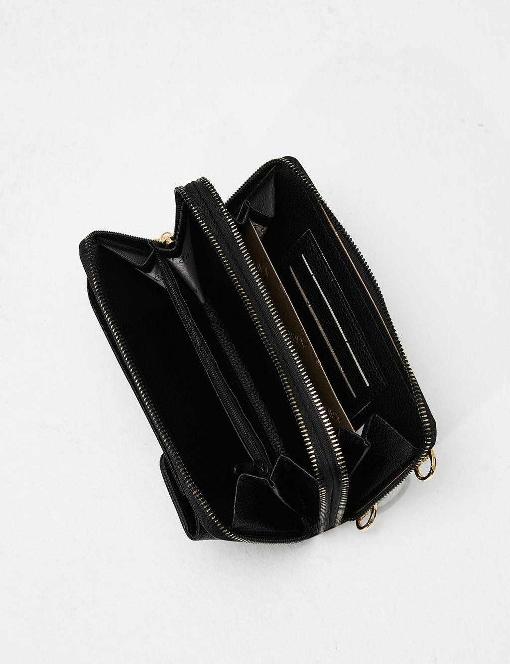 Multifunctional Wallet Bag Black