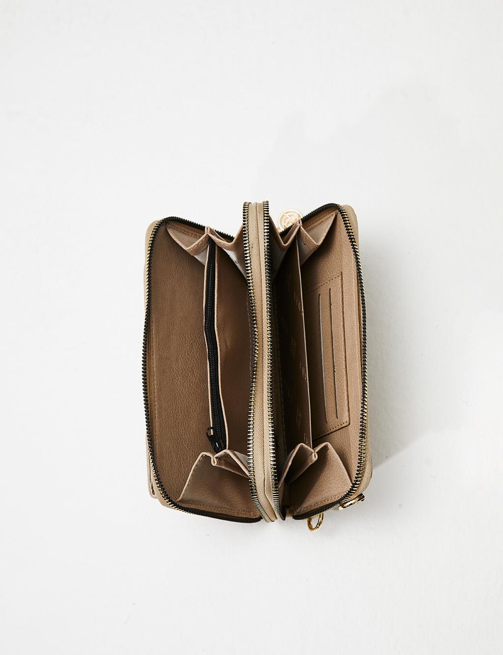 Multifunctional Wallet Bag Beige